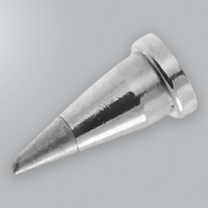 LTF - Round tip sloped 45° - 1.2 mm / 12.5 mm (GW-LTF) - weller soldering LTF - Round tip sloped 45° - 1.2 mm / 12.5 mm (GW-LTF) - weller soldering